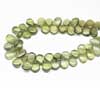 Natural Yellow Moss Aquamarine Smooth Pear Drops Briolette Bead Sold per 6 beads and Size 9mm to 11mm approx.These are 100% genuine aquamarine beads. Moss Aquamarine is green color variety of Beryl Gemstone species with green shimmery inclusions and many nautral inclusions. 